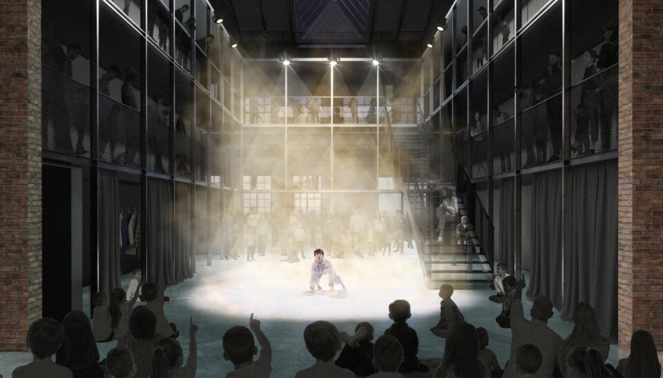TOTALREHABILITERES: Det tidligere industrilokalet i Kabelgaten skal bygges om til teater for scenekunst.