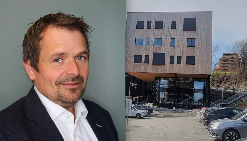 VIL LIGGE I FORKANT: I dette bygget skal eiendomsforvalter Raymond Walther få meldinger om ulyder før tekniske installasjoner går i stykker. VIL LIGGE I FORKANT: I dette bygget skal eiendomsforvalter Raymond Walther få meldinger om ulyder før tekniske installasjoner går i stykker.