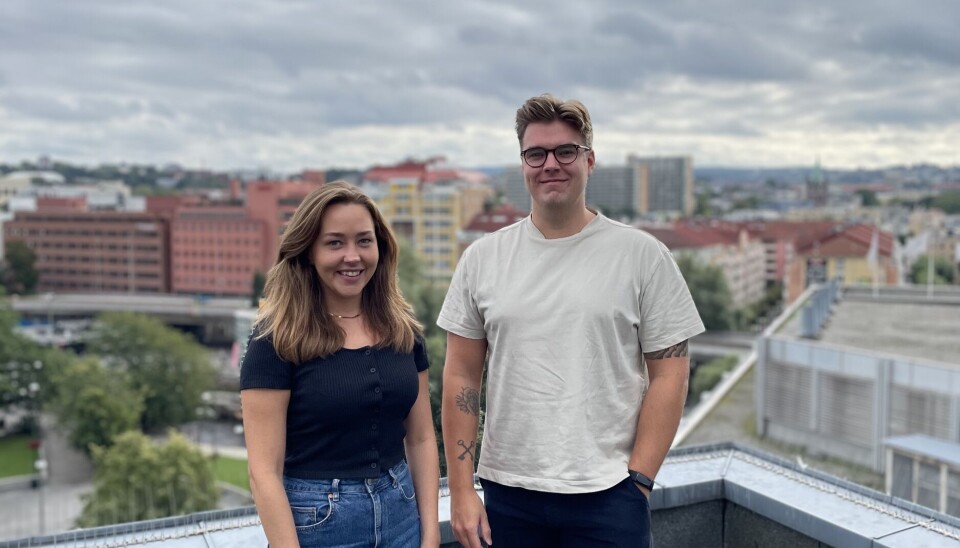 TIL FINDABLE: Christine Aarsten Kjær og Frederik Rasmussen går til Findable. TIL FINDABLE: Christine Aarsten Kjær og Frederik Rasmussen går til Findable.
