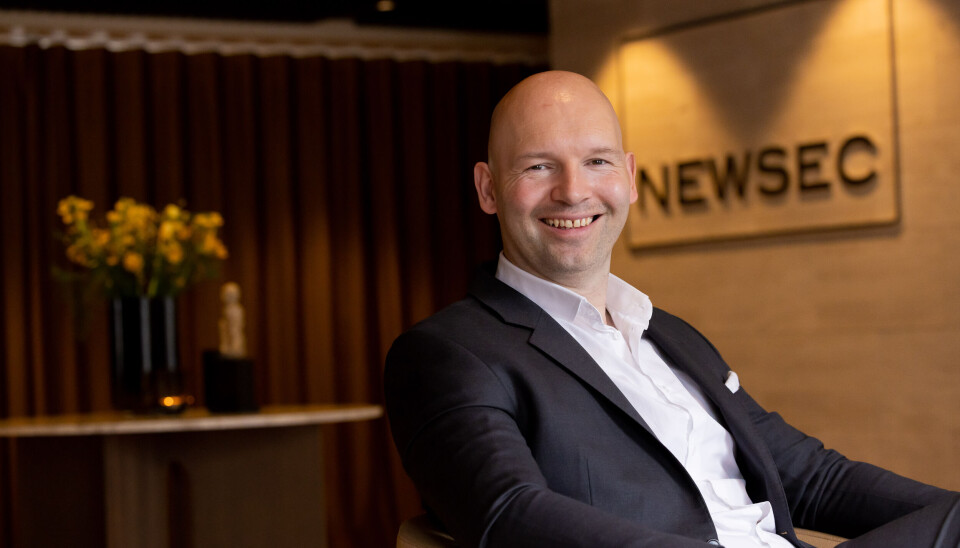 NY RAPPORT: Analysesjef Øyvind Johan Dahl i Newsec er ute med ny markedsrapport.