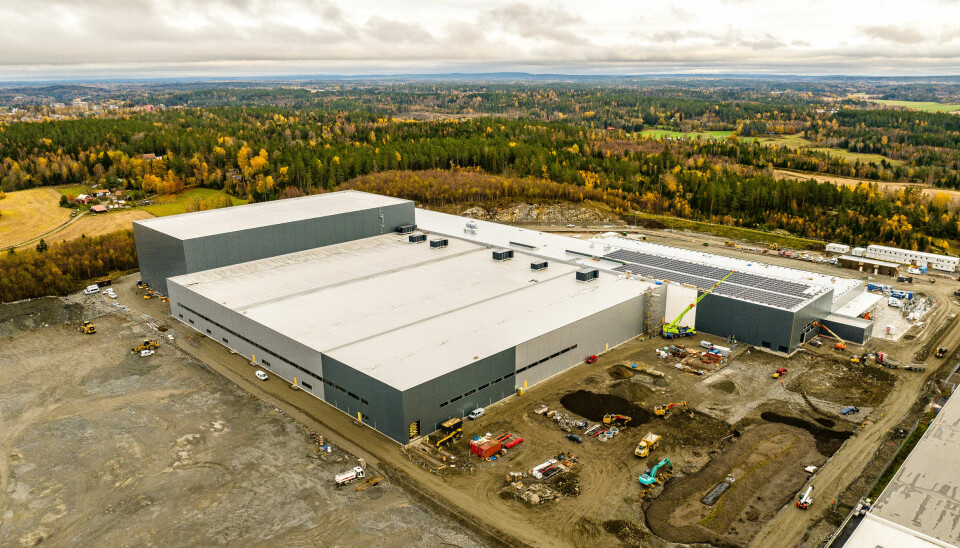 Store ambisjoner, stor byggeglede. I Vesby bygger nå IKEA sitt første sentrallager i Norge.