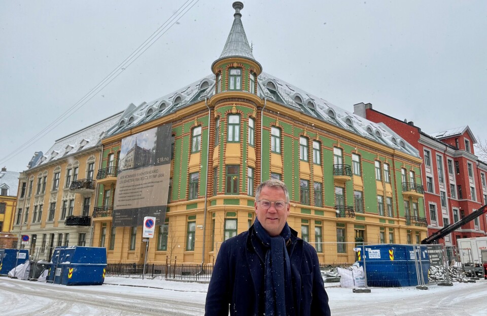 – Vi får håpe at markedet er med oss når vi kommer ut med leilighetene på nyåret, sier Lasse Røsnes.