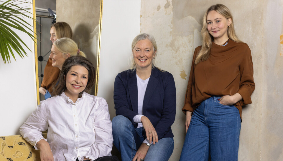 REHAB-FOKUS: Siri Klokk (tv), Ingvild Lie-Nielsen og Amalie Storlie er en del av LINK Arkitekturs fagekspertise innenfor rehabilitering og ombruk.