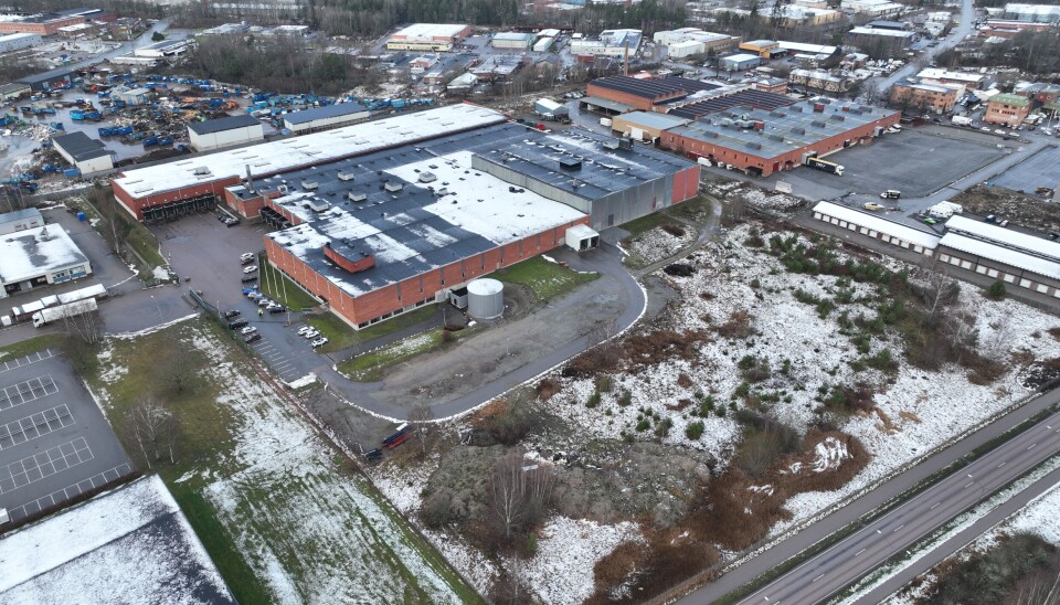 SOLGT: Scandinavian Property Group selger denne lagereiendommen etter to års eierskap.