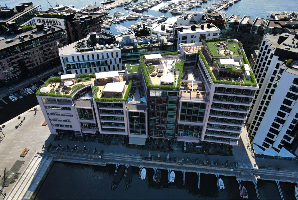 15.400 KVM: Inkludert påbygget får bygget et totalt bruksareal på 15.400 kvadratmeter.