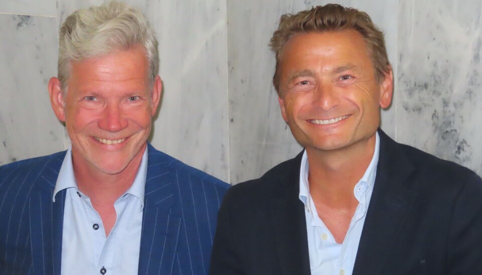 SATSER: Knut-Magnar Aanestad og Bosse Langaas i Concide-