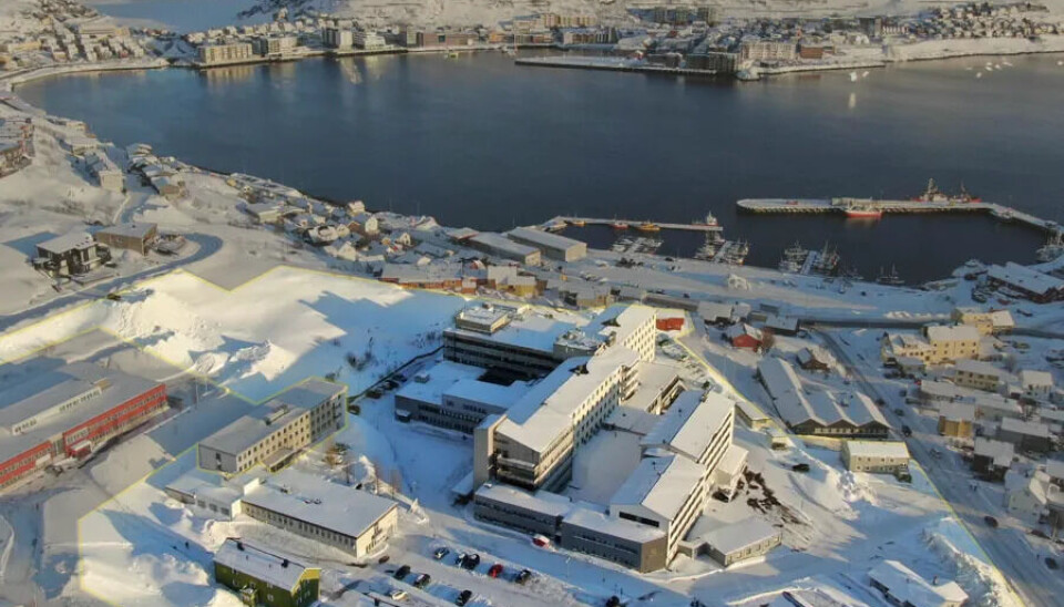 UT I MARKEDET: Hammerfest sykehus.