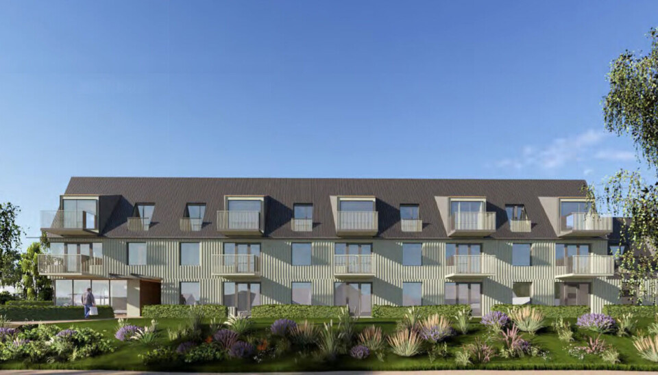 OMSORG: Slik ser utviklerne for seg det nye prosjektet.