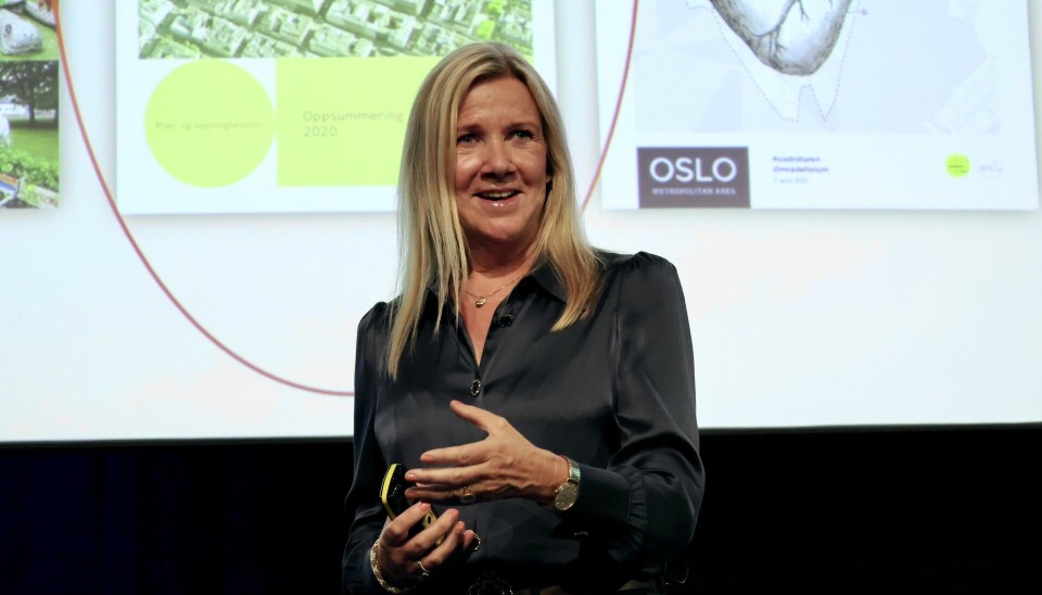 TOK UTFORDRINGEN: Cecilie Martinsen og Selvaag Eiendom kjøpte Dronningens gate 13 i Kvadraturen i 2019. Siden har de jobbet med å utvikle eiendommen.