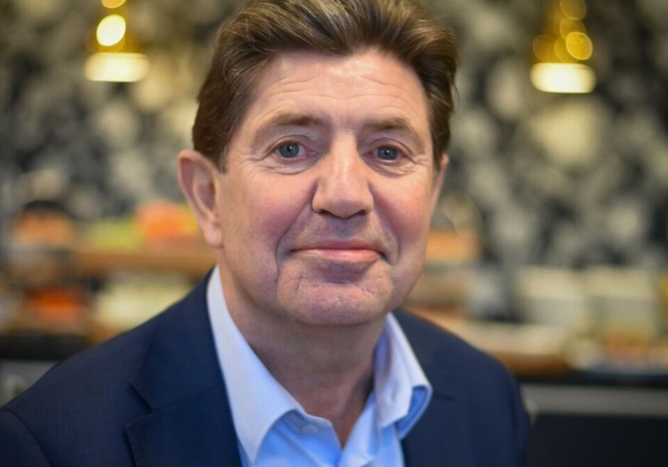 FORNØYD: Arne B. Sperre i Olav Thon Eiendomsselskap