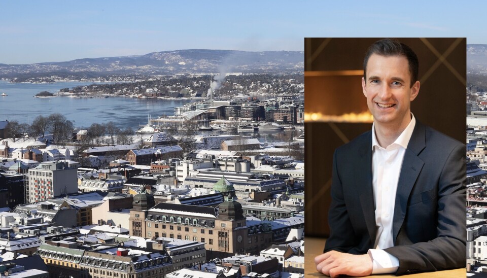 IKKE SAMMENHENGENDE: Analysesjef Haakon Ødegaard i Malling & Co mener Kvadraturen ikke oppleves som en sammenhengende handlegate når tettheten er lav.