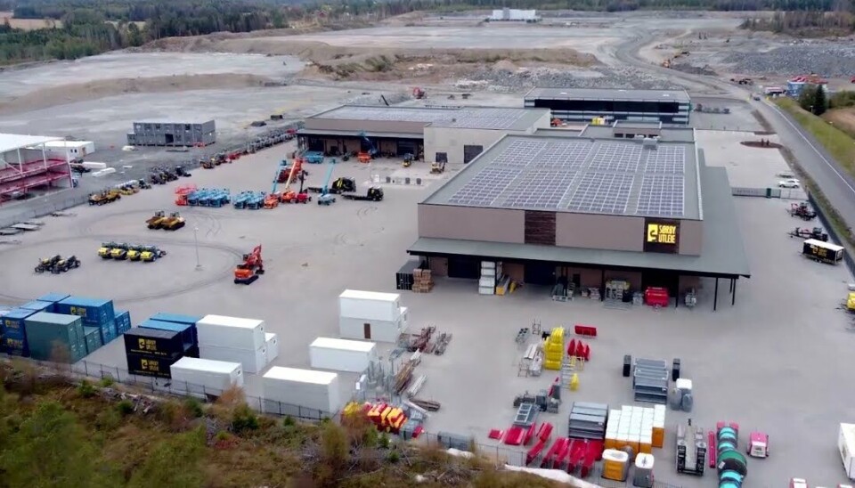 UTVIDER: Relog og partneren trenger mer plass til næringsetableringer. Holtskogen Næringspark