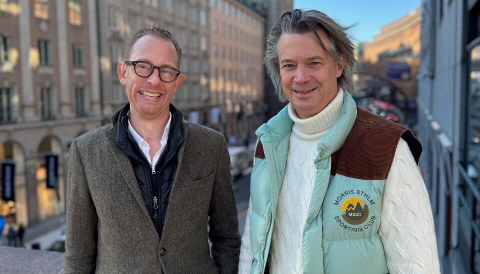 Henrik Olofson og Magnus Svantegård.