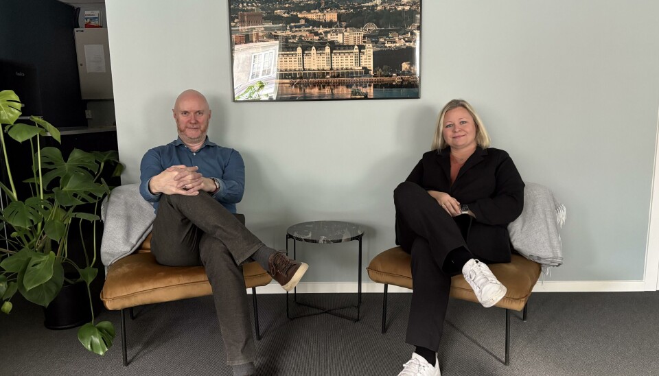 VOKSER KRAFTIG: Lars Olav Gaden og Renate Johnsens Fazile har hatt kraftig vekst med sitt skybaserte kontraktsforvaltningssystem.