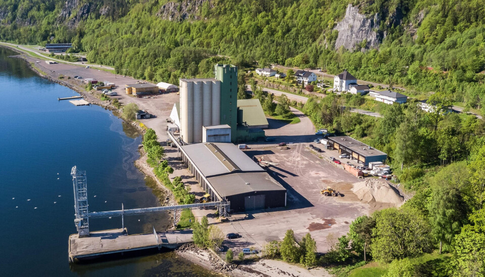 GODS TIL SJØS: Laste- og lossevolumet er på ca. 100.000-200.000 tonn i året i dag, men kan økes kraftig.