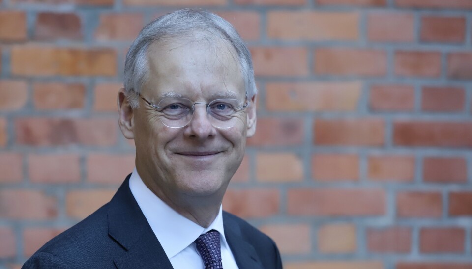 IKKE SÅ ILLE: Richard Barkham tror ikke Donald Trump vil gå helt amok i budsjettpolitikken. Richard Barkham. Foto: Glen Widing