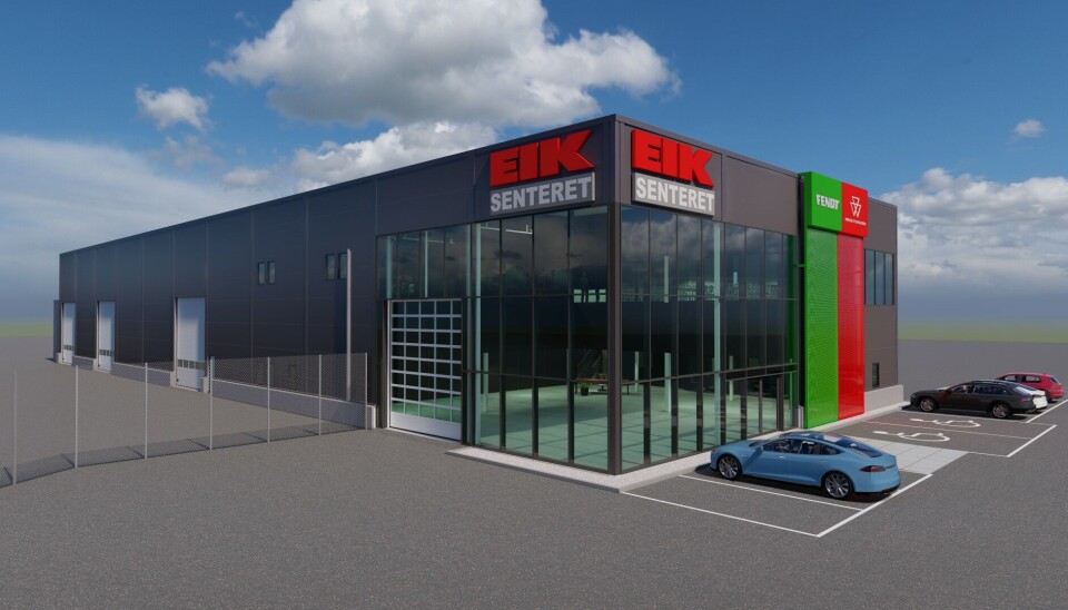 2000 M2: Nytt Eiksenter i Sandefjord. Ill.: Seltor