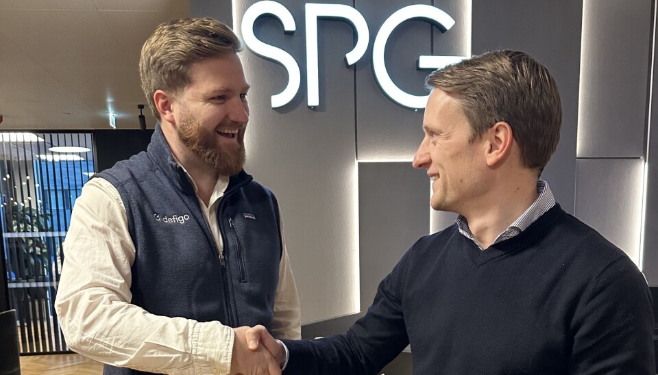 AVTALE: Defigos Mathias Ringdal Hjelseth har inngått avtale med SPGs Emil Fløvik Nygård.