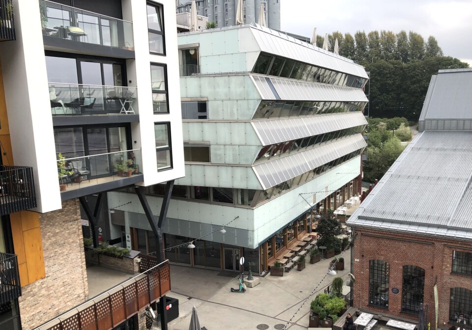 UTVIKLING: Nye Broverkstedet, i midten, skal transformeres og utvides. Vulkan Bellonabygget. Foto: Glen Widing