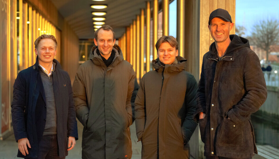 SATSER: Daglig leder Kristoffer Lundquist i Propely, Nicolai Klemeyer Smith i Arkwright X, Steinar Seim i Propely og Anders Kvåle i Spacemaker. Kristoffer Lundquist; Nicolai Klemeyer Smith, Steinar Seim, Anders Kvåle.