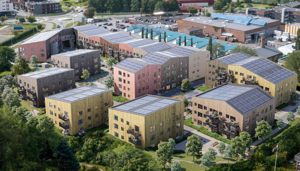 ANDRE TRINN: Slik blir det kommende boligprosjektet. Trinn 2 Gartnersletta i Trondheim. Plyo