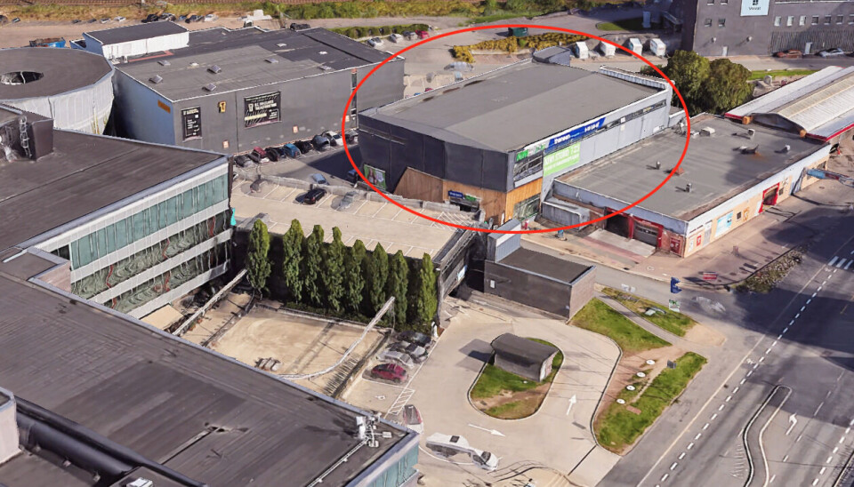 På tomten til AS Storo Lagerbygg er det i dag et næringsbygg over to etasjer.