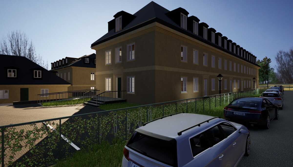 Bygger klassisk og lynkjapt på Blindern Studenthjem