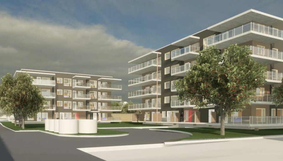 FORTETTING: Slik blir det to siste byggetrinnene i dette prosjektet.