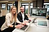 SA NEI: Tommy og Therese Hagenes har sagt nei til mange potensielle leietakere som ikke passet inn i coworkingkonseptet til Proptech Bergen.