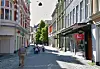 STOR I STRANDGATEN: Frode Hølleland har stor tro på Strandgaten, og vil befeste posisjonen der. Foto: Google Street View