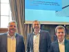SEMINAR: Lars Erik Wirsching (WPS), Herman Ness (Malling & Co) og Torgeir Olsen (WPS) var blant foredragsholderne på seminaret «Næringseiendomsmarkedet i endring - hva skjer?».
