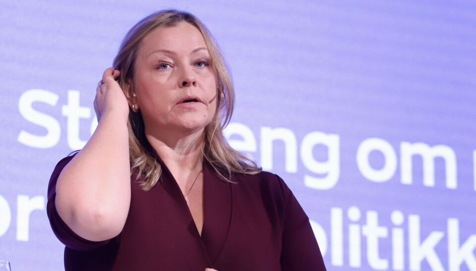 MÅ FÅ OPP DAMPEN: Hvis Kjersti Stenseng og regjeringen skal nå boligmålet, må det skje noe drastisk. Kjersti Stenseng. Foto: Glen Widing