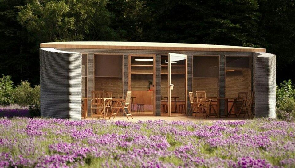 PRINTES: Dette kan bli fremtidens måte å bygge på. The Circa House