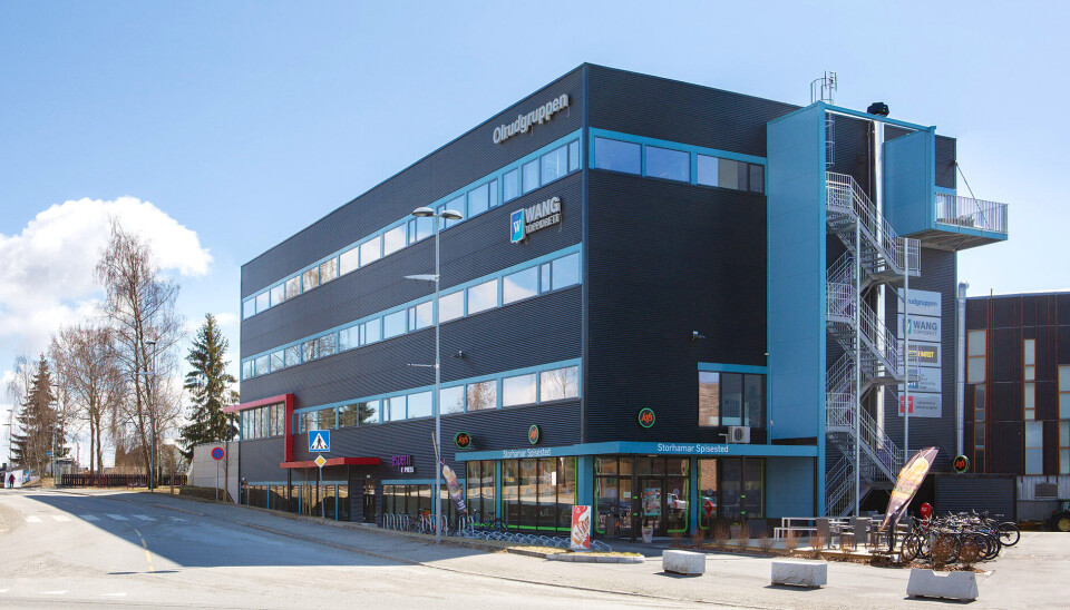 SOLGT: Dette er en av eiendommene som nå har ny eier. Kornsilovegen 50, 52 & 54 Hamar. Foto: Olrudgruppen