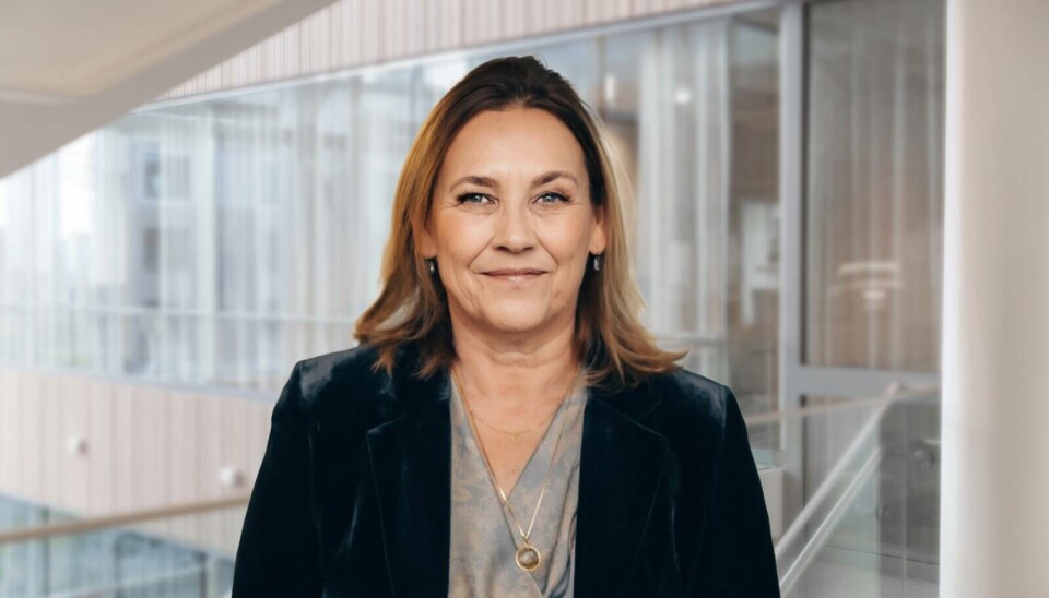 FORNØYD: Hilde Vatne i JM er fornøyd med at det ser ut til å bli fremdrift i boligprosjektet på den gamle Statnett-tomten.