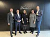 Andreas Gustavson, partner i Wiersholm, Sven Magnus Rivertz, advokat i Norsk Eiendom, Marte Schelbred Johnsrud, advokat i Wiersholm, Tone Tellevik Dahl, adm. direktør i Norsk Eiendom og Jan Fougner, partner i Wiersholm.