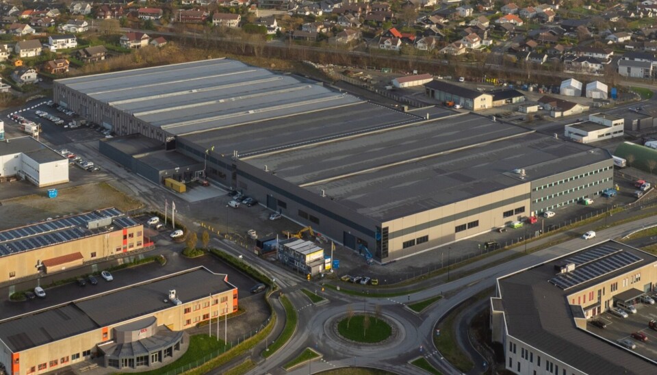 SOLGT: Industrivegen 1 i Bryne Næringspark. Industrivegen 1 i Bryne Næringspark. Foto: DNB Næringsmegling