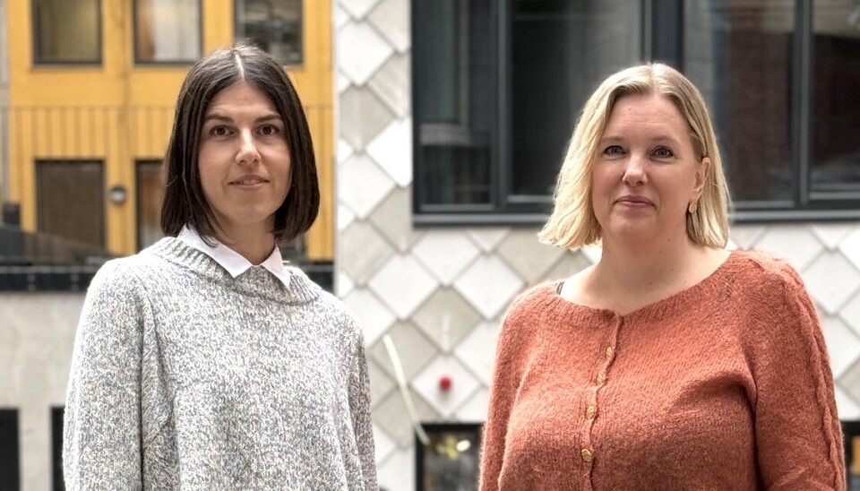 PARTNERE: Marina Trifkovic og Hilde Stedje. Marina Trifkovic og Hilde Stedje. Foto: Mad