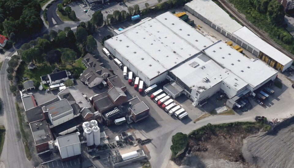 SELGEDS: Denne store eiendommen kommer for salg. Borg Bryggeri Sarpsborg. Foto: Google