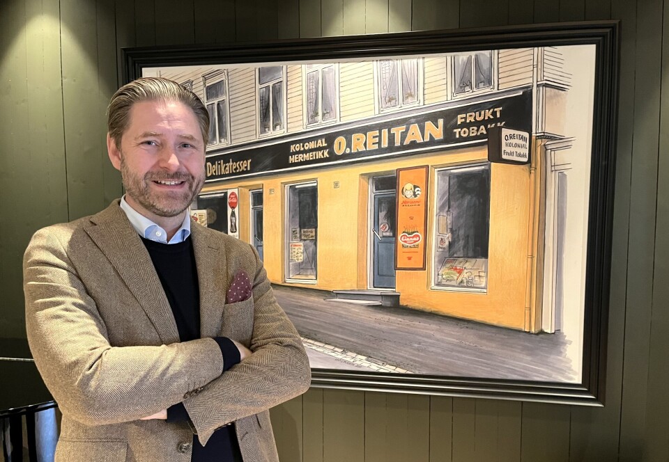 EKSTREMT STOR TILGANG: Administrerende direktør Thomas Dahle i Rebus Handelseiendom forteller at de opplever en ekstremt stor tilgang på gode prosjekter fra markedet. Thomas Dahle. Foto: Glen Widing