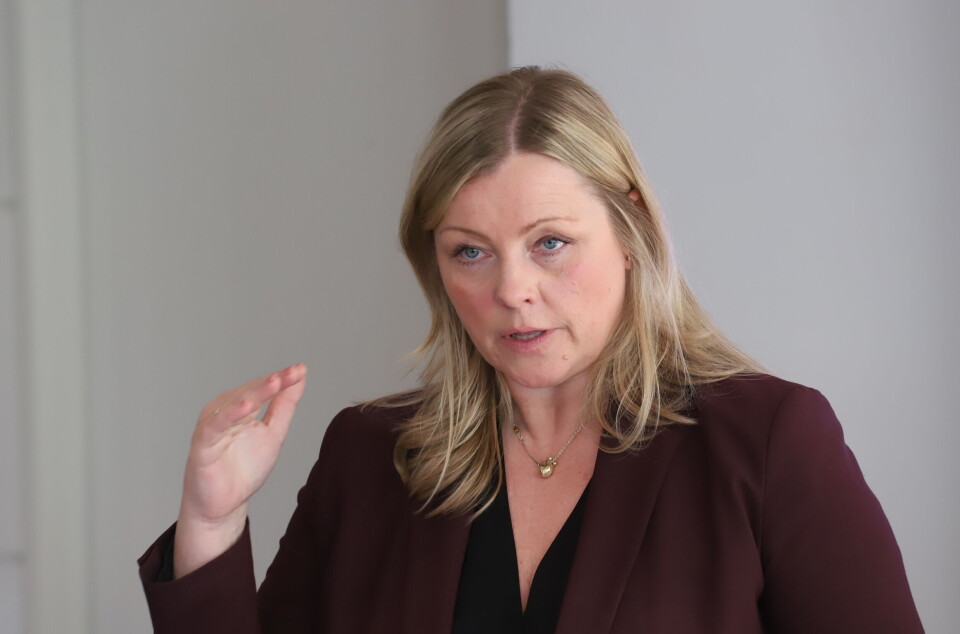 – Den nye presiseringen gir kommunene en ny mulighet til å unngå byggestopp og gir mer forutsigbarhet for utbyggere, sier kommunalminister Kjersti Stenseng. Kjersti Stenseng. Foto: Glen Widing