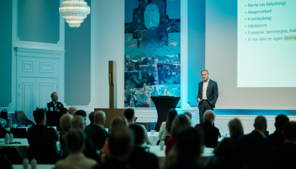 OPPGITT: Sjeføkonom Harald Magnus Andreassen i Sparebank 1 Markets er oppgitt over Trumps fokus på toll.