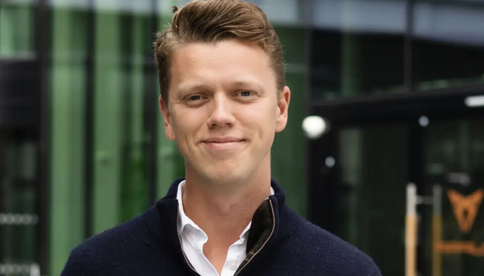NY PLATTFORM: Ludvik Blom, CRO i Plot.Ai forteller at de allerede har kjørt over 100 testcaser med vanlige boligkjøpere og -selgere. Nå er de klare for forbrukermarkedet. Foto: Plot.Ai