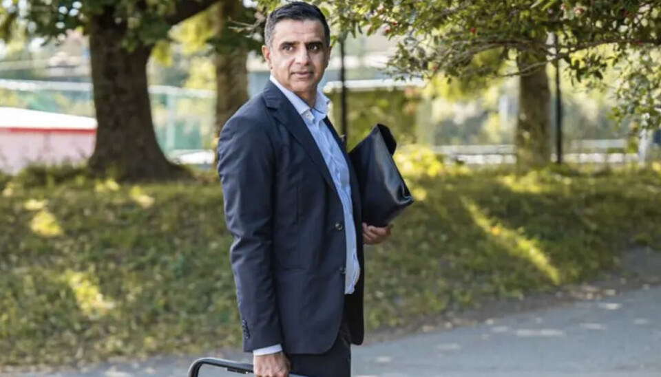 STRESSET: Soliman Sarwar sier selgerne blir stresset når ukene går og de ikke får prisen de håper på. Foto: Studio LK/Linn Kværnhaug Moland