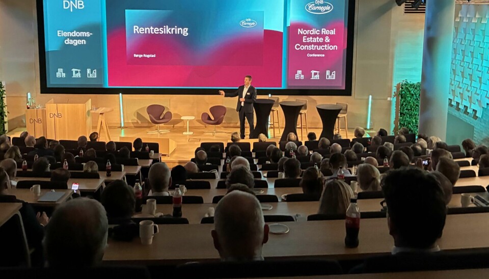 SIKRER KUTTENE: Børge Rogstad i DNB mener det er mange fordeler med å inngå rentesikringskontrakter.
