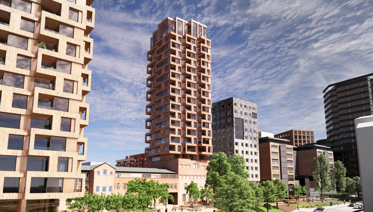 Det kan bli to boligtårn på Helsfyr