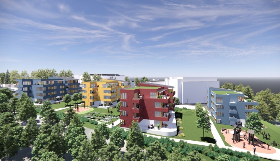 Gir ikke opp nær 100 boliger ved Bærum sykehus