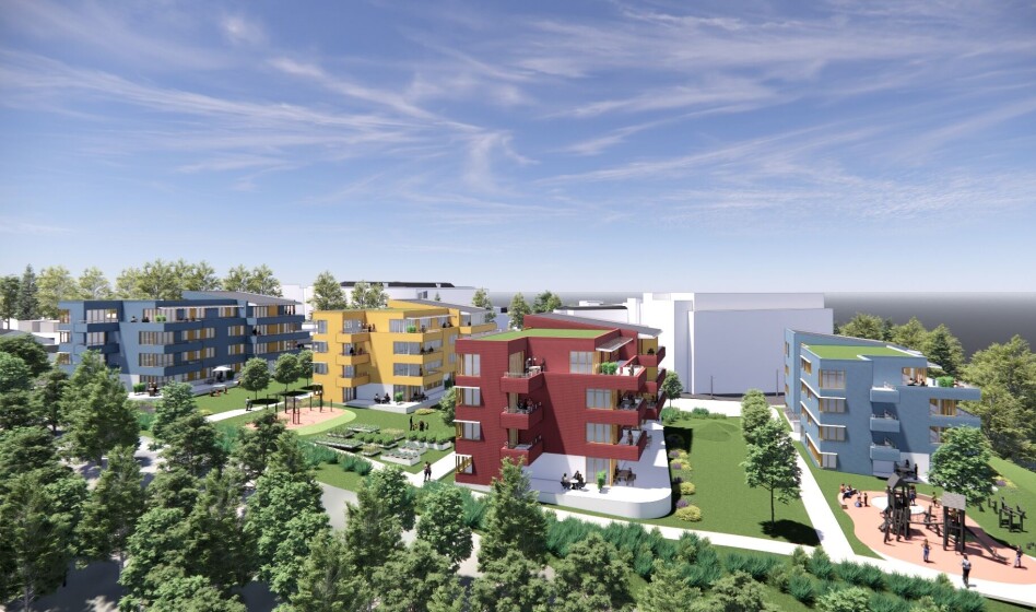Gir ikke opp nær 100 boliger ved Bærum sykehus