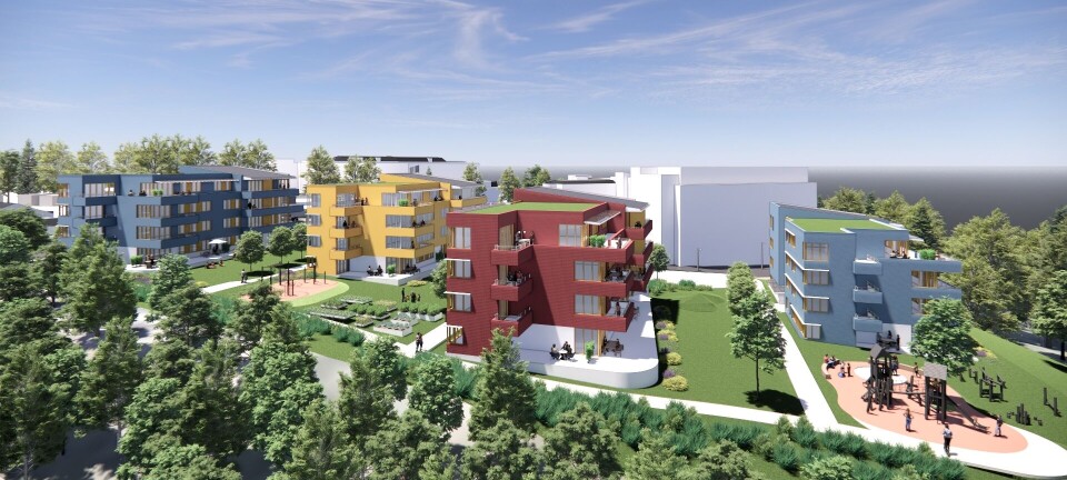 Gir ikke opp nær 100 boliger ved Bærum sykehus