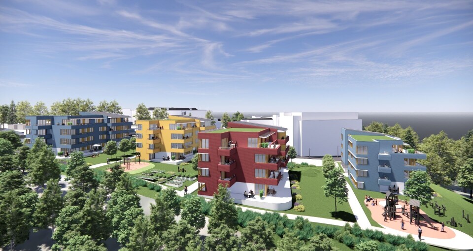 Gir ikke opp nær 100 boliger ved Bærum sykehus
